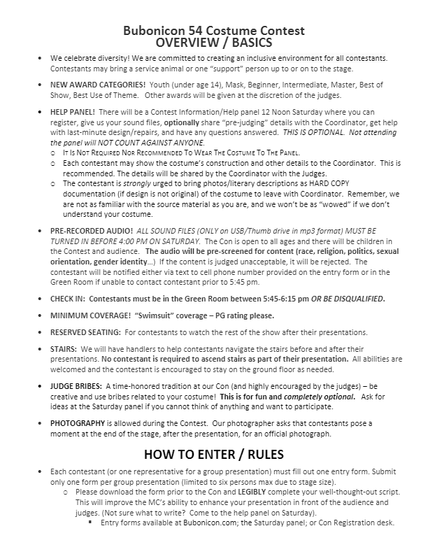 Bubonicon 54 – Costume Contest – Info and Rules-thumbnail | Bubonicon 56 – Aug 22-24, 2025